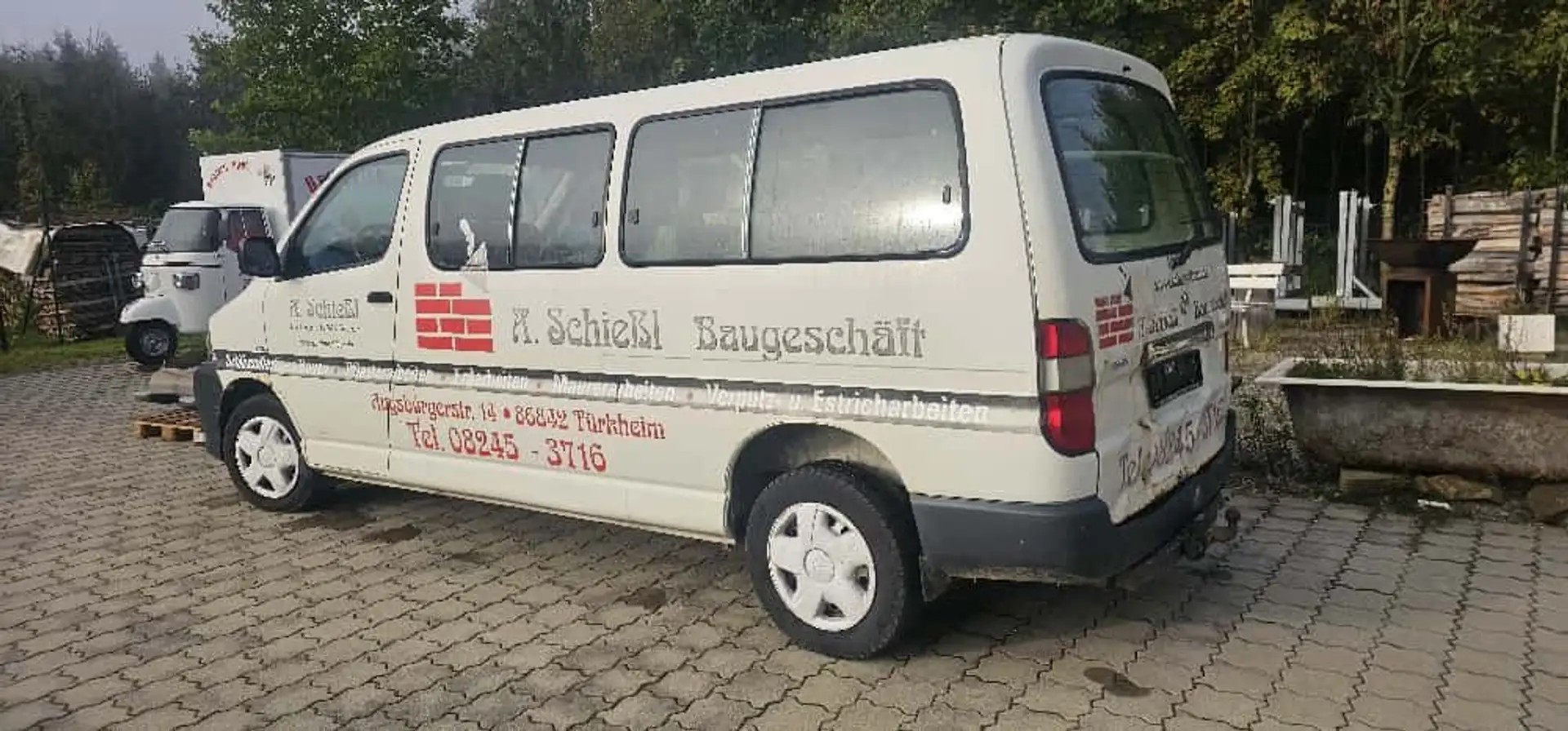 Toyota Hiace Toyota Hiace Long German Car Biały - 2