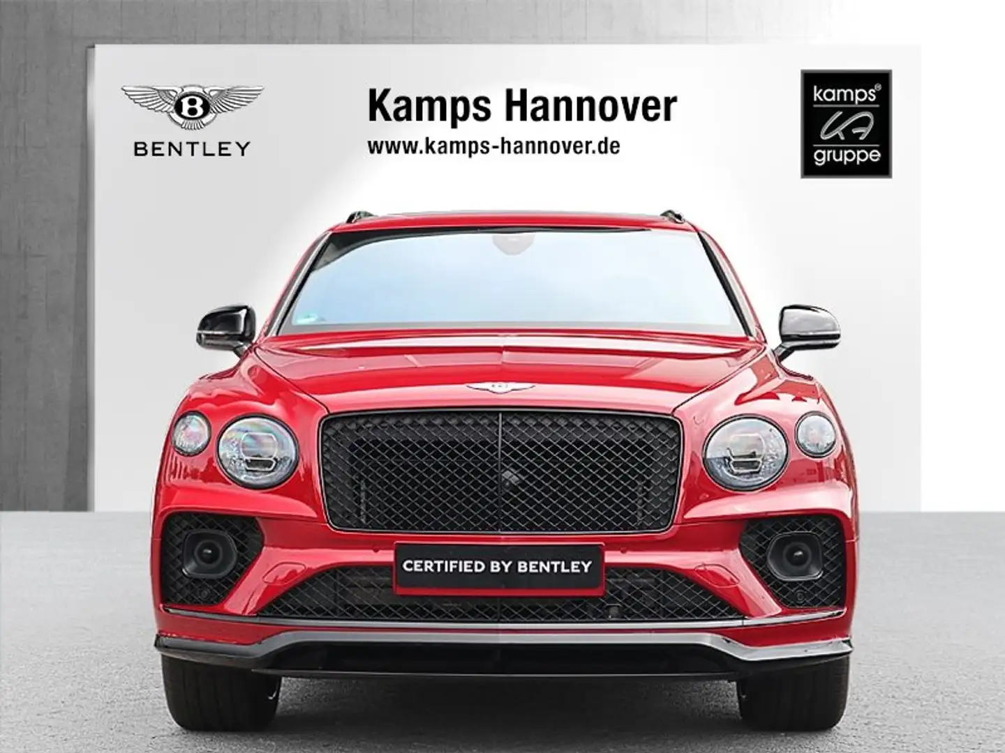 Bentley Bentayga Hybrid S *NAIM*Carbon Styling* Rouge - 2