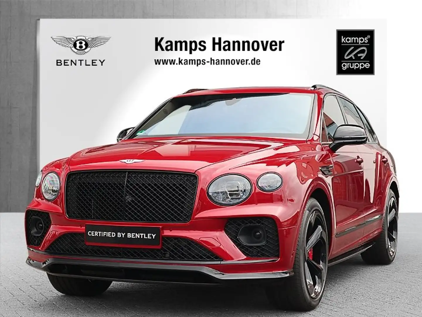 Bentley Bentayga Hybrid S *NAIM*Carbon Styling* Rouge - 1