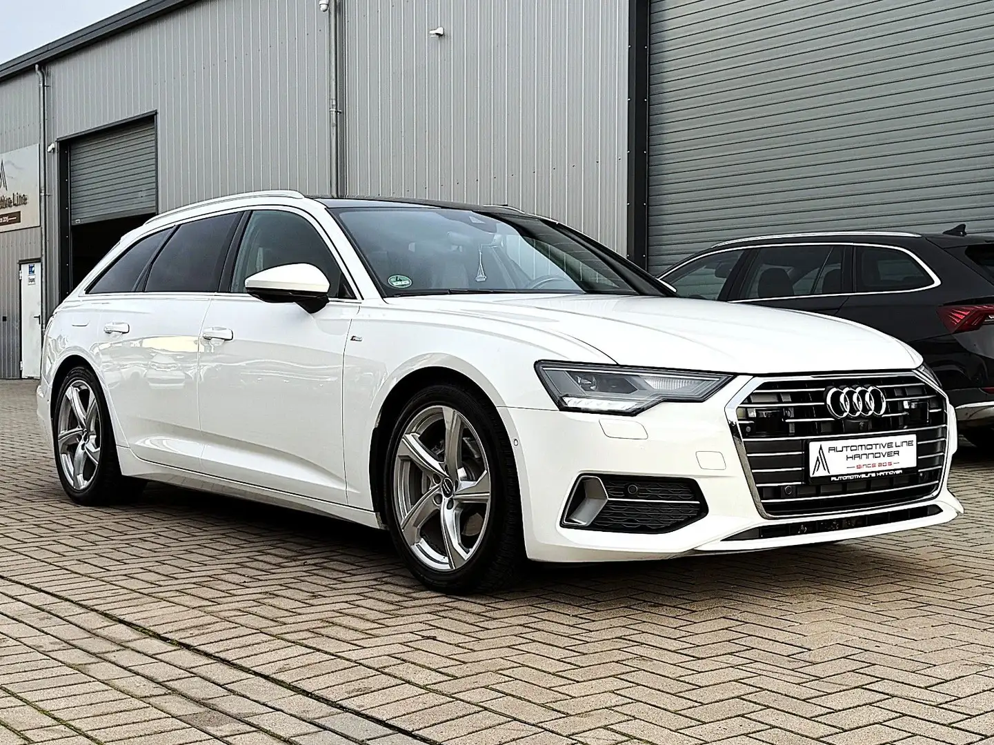 Audi A6 AVANT S-LINE/HEAD UP/PANO/LEDER/LED SCHE./ACC Blanc - 1