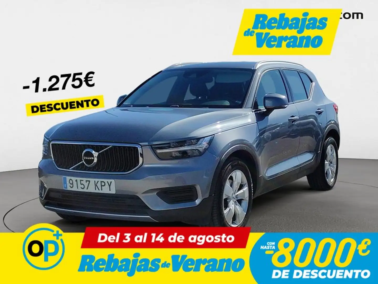 Volvo XC40 D4 Momentum AWD Aut. Gris - 1