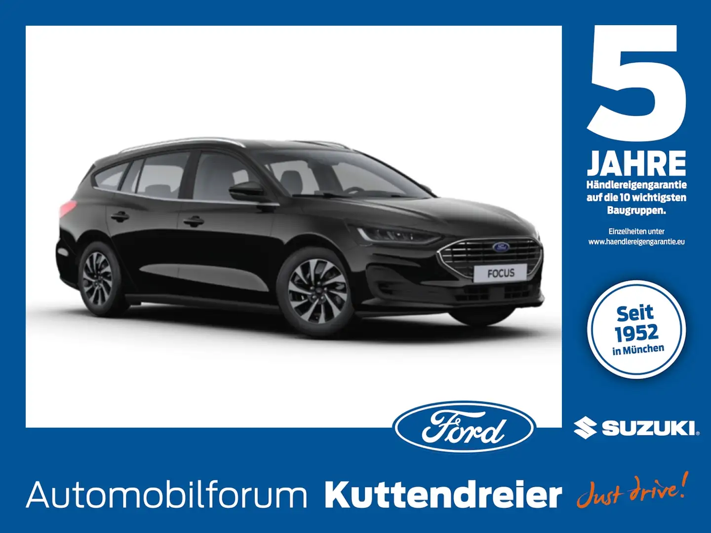 Ford Focus Turnier 1.0 EcoBoost ST-Line X ACC+LED+SHZ Negro - 1