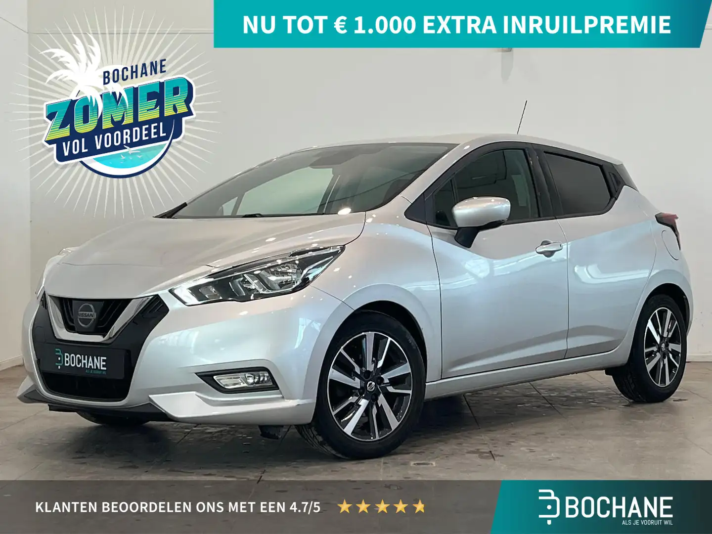 Nissan Micra 0.9 IG-T 90 Business Edition | Navi | Clima | Crui Zilver - 1