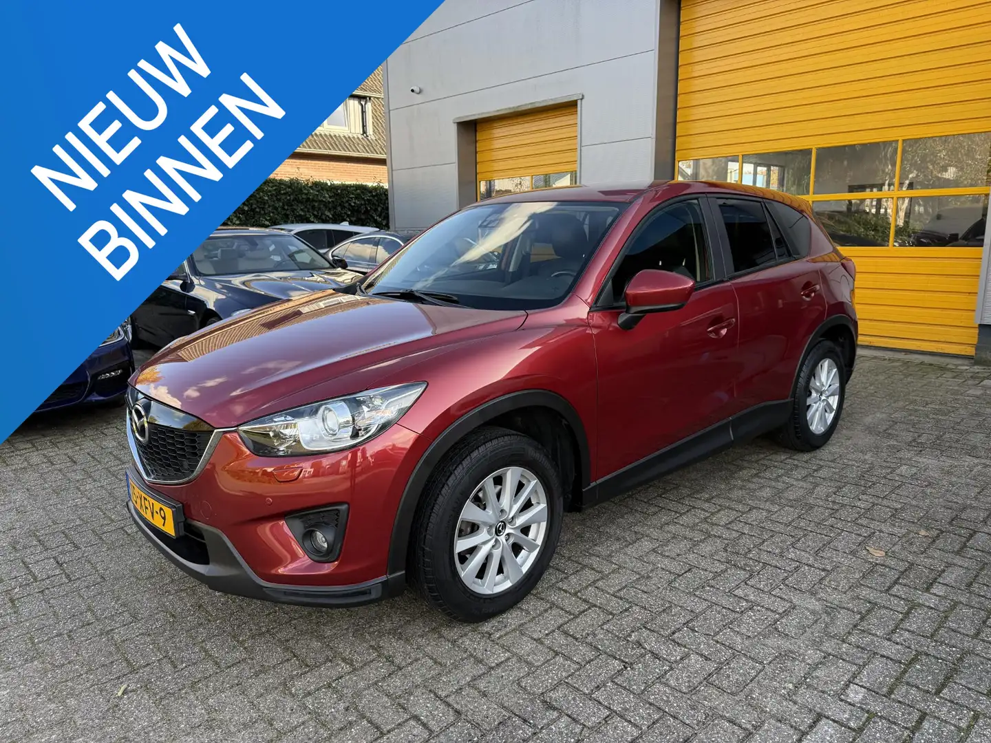 Mazda CX-5 2.0 TS+ 165PK Leder•Navi•Trekhaak Rood - 1