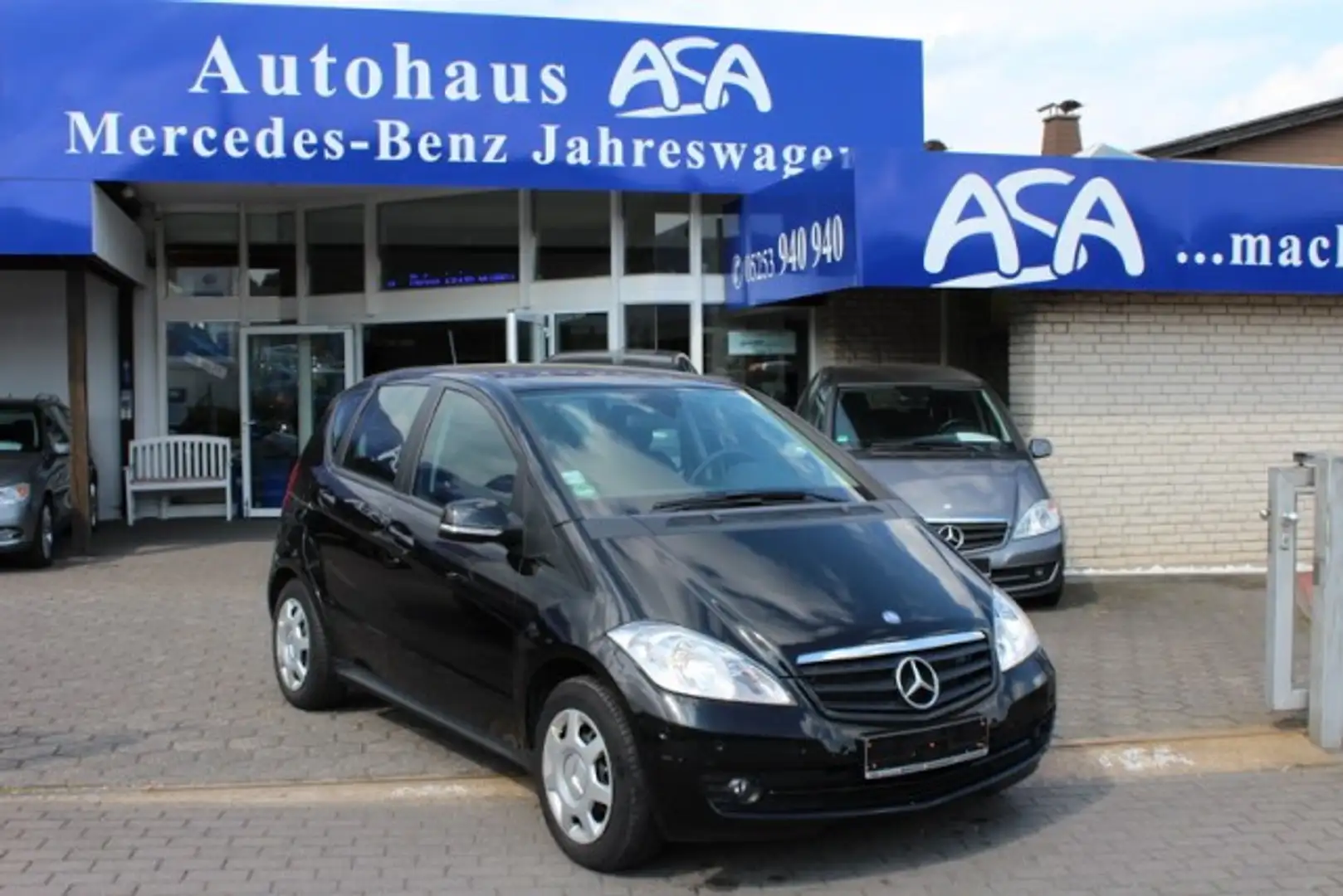 Mercedes-Benz A 160 Diesel mit TÜV: 02 / 2027 für Gewerbe/ Export Noir - 2