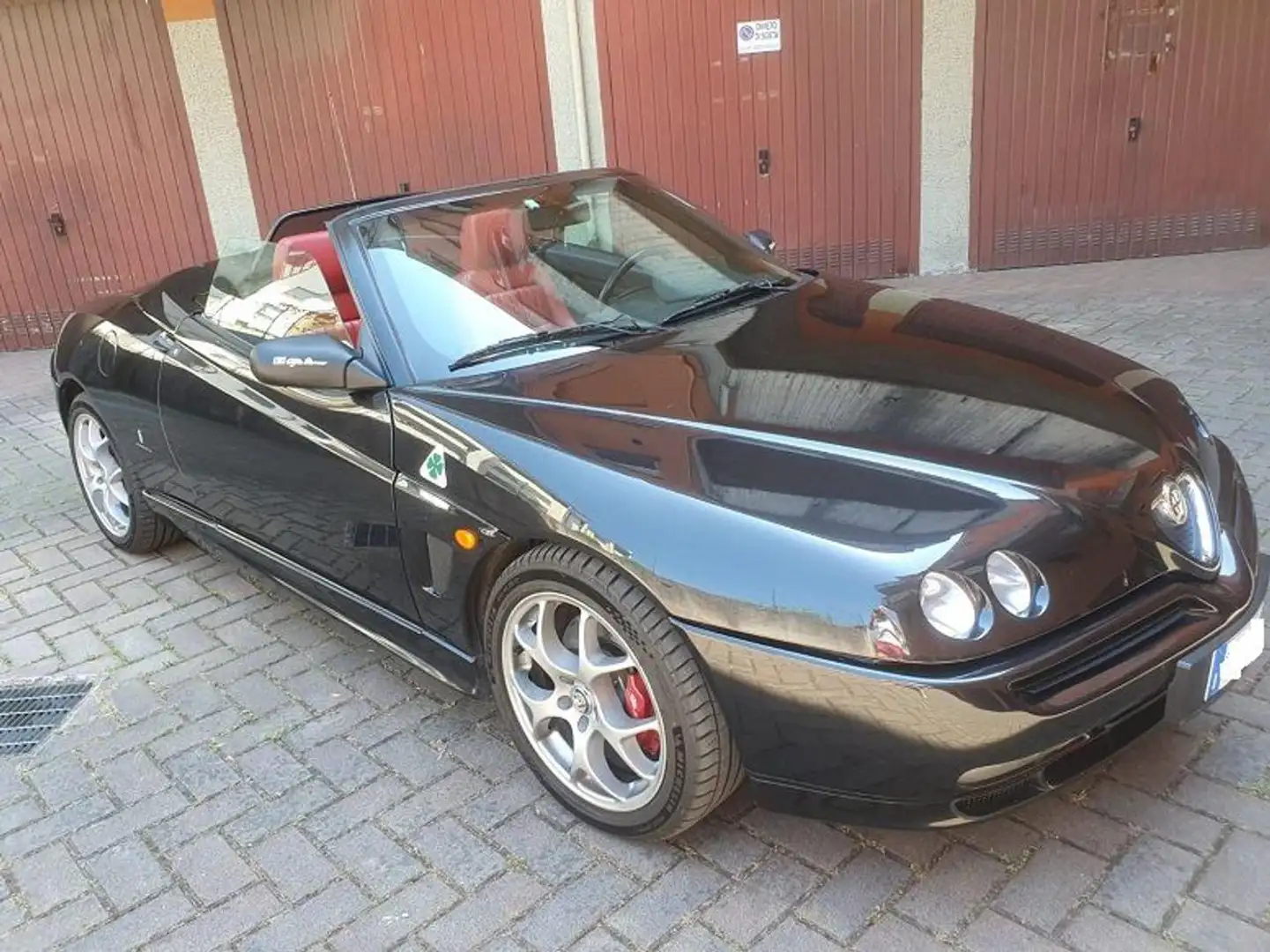 Alfa Romeo Spider 3.0i V6 24V cat L Schwarz - 1