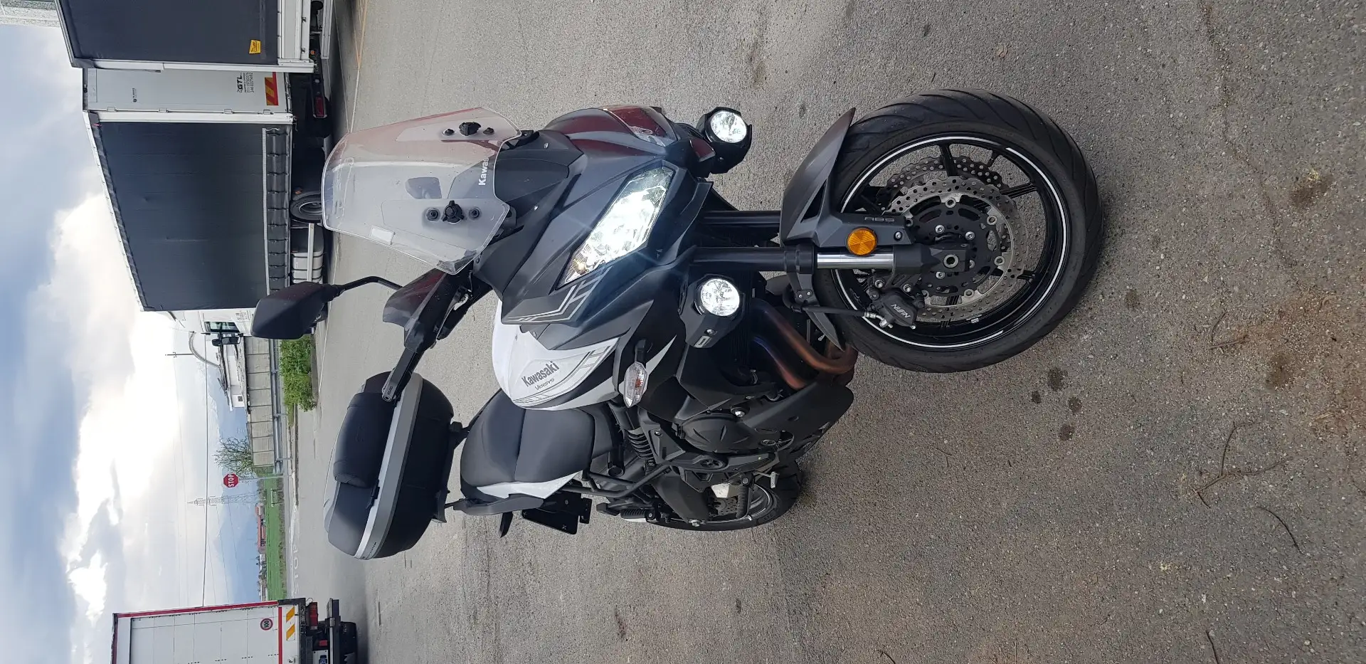 Kawasaki Versys 650 tourer plus Alb - 1