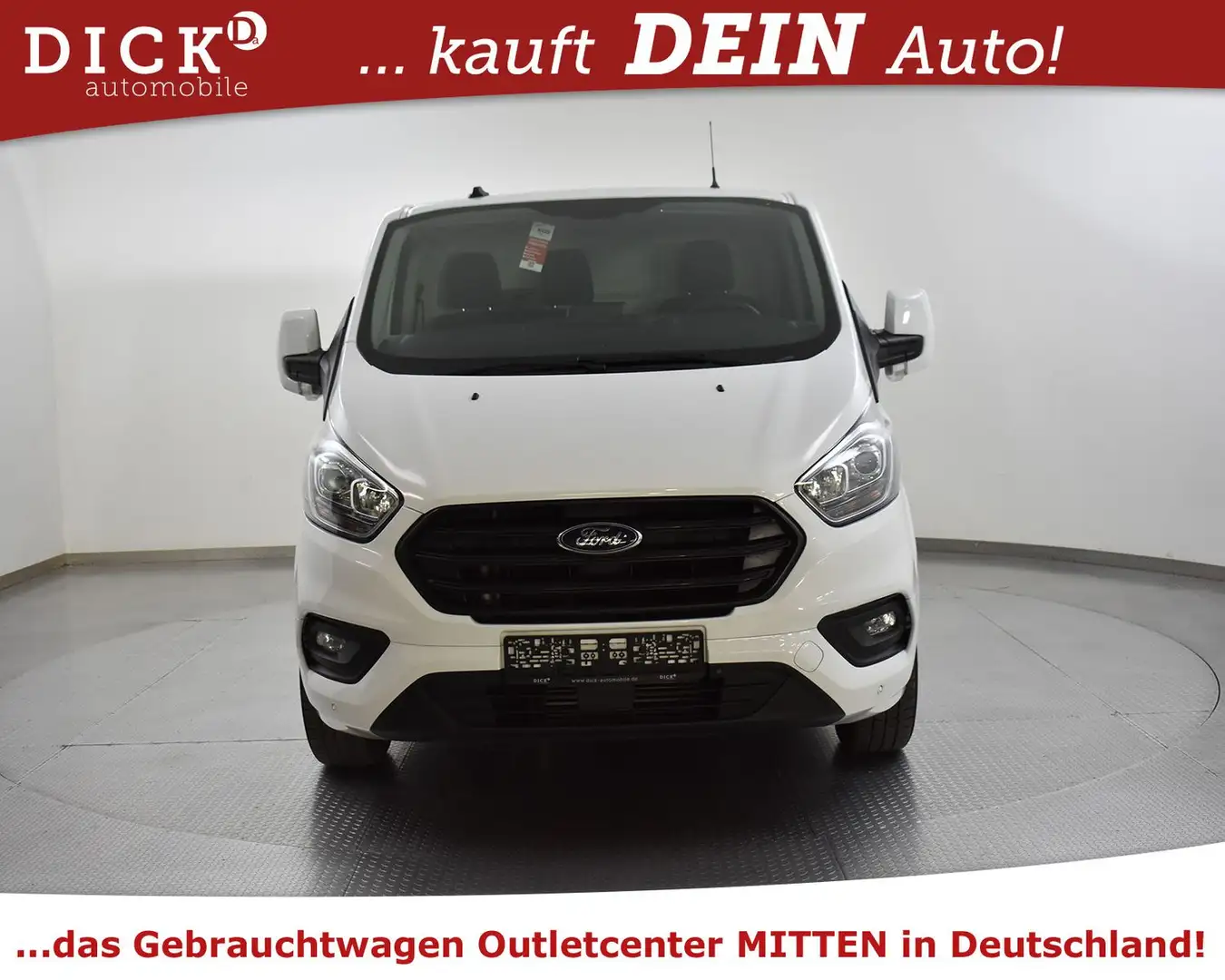 Ford Transit Custom Transit Cust 2.0d L2 3SI+KLIMA+SHZ+TEMP+DAB+PDC Weiß - 2
