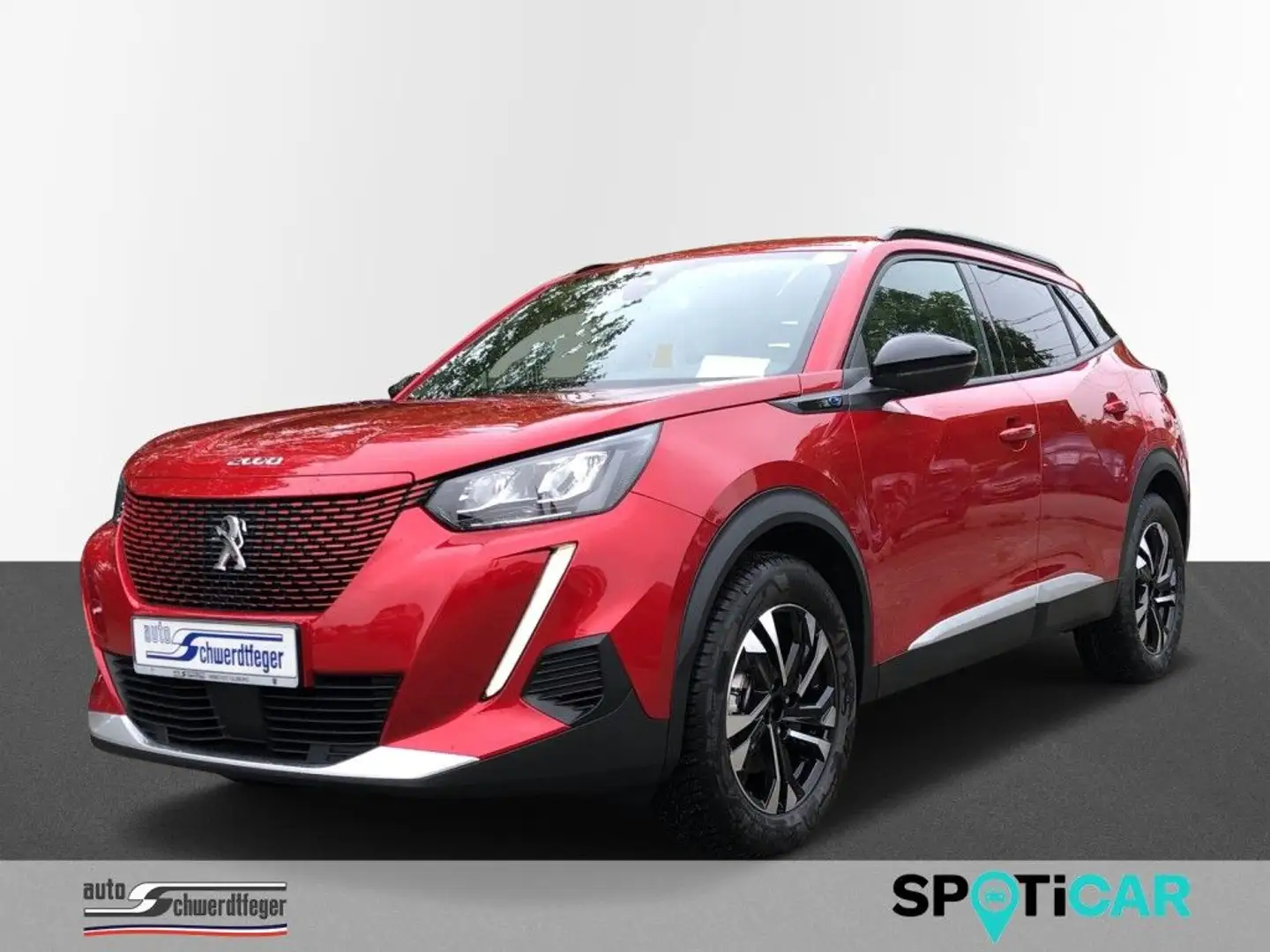 Peugeot 2008 Elektro Allure Pack Rot - 1