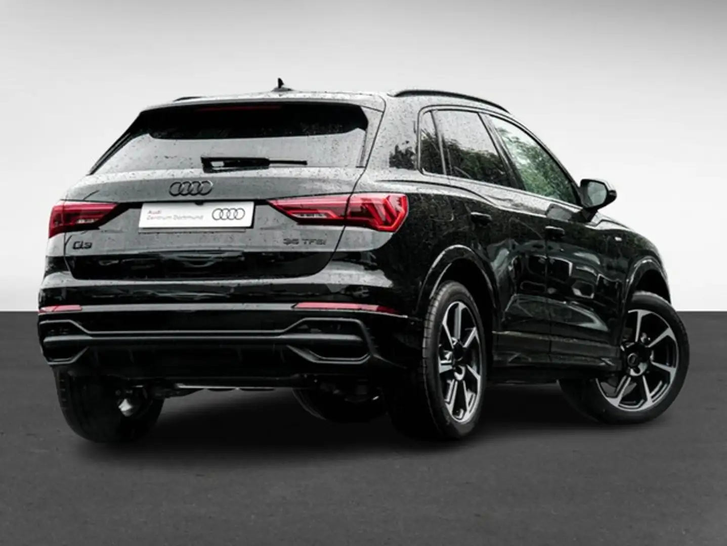 Audi Q3 35 S LINE BLACKPAK AHK CAM ACC LM19 E-KLAPPE Schwarz - 2