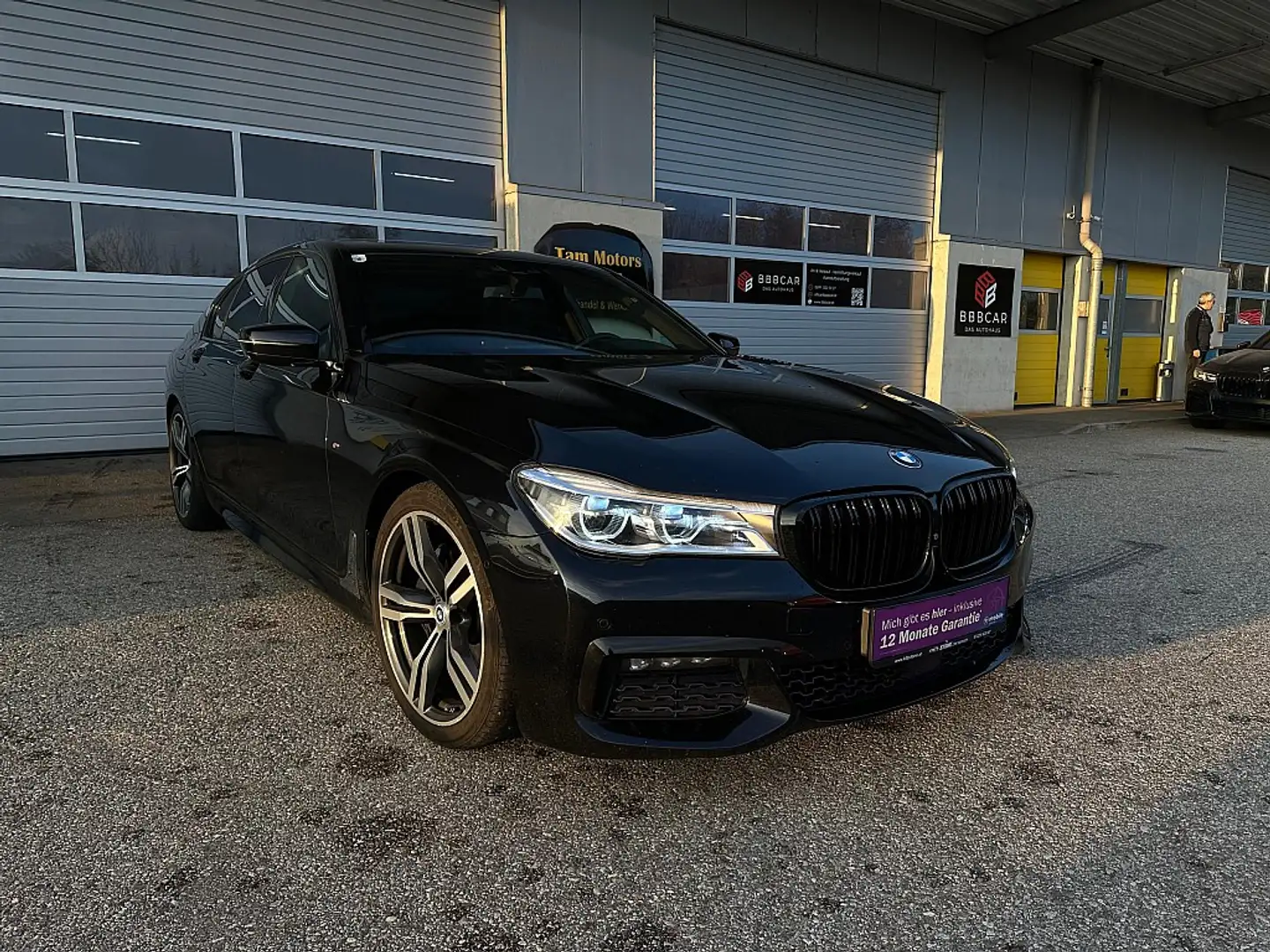 BMW 730 d xDrive Aut. Schwarz - 1