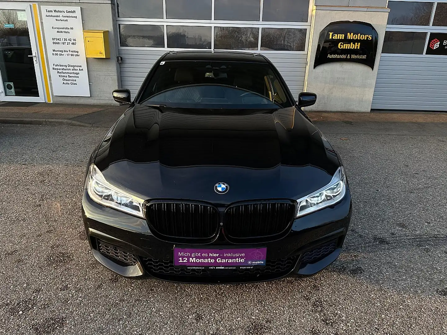 BMW 730 d xDrive Aut. Schwarz - 2