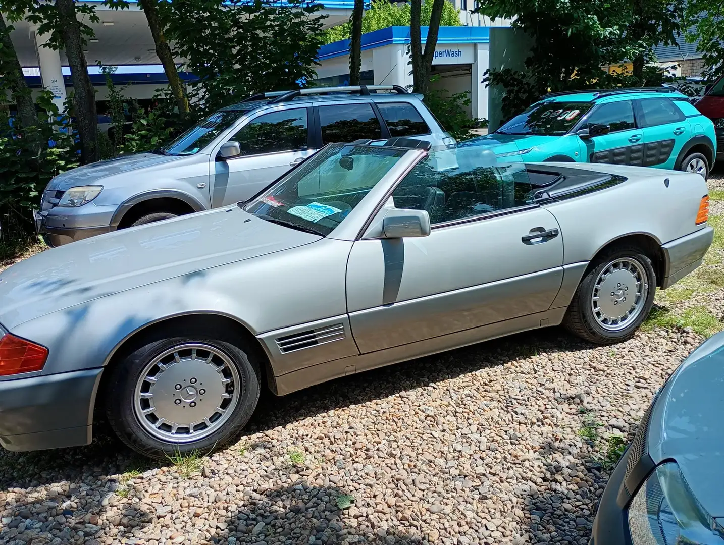 Mercedes-Benz SL 300 *H-Zulassung* *Scheckheftgepflegt* *Original* Stříbrná - 1