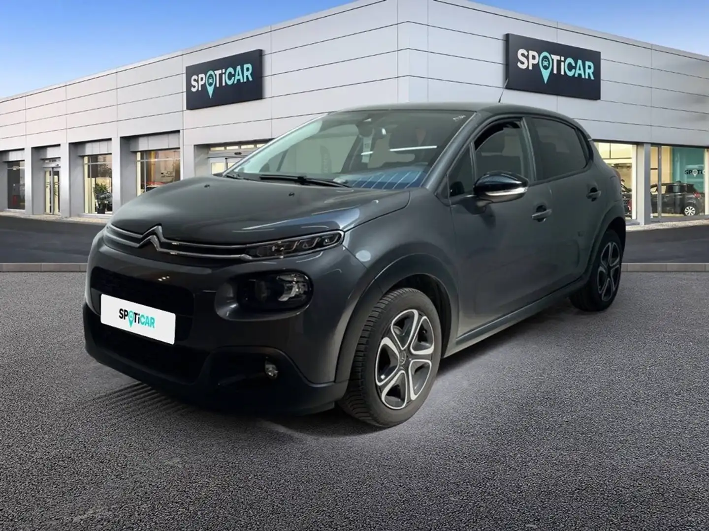 Citroen C3 1.2 PureTech 82 S&S MAN Highlight Grijs - 1