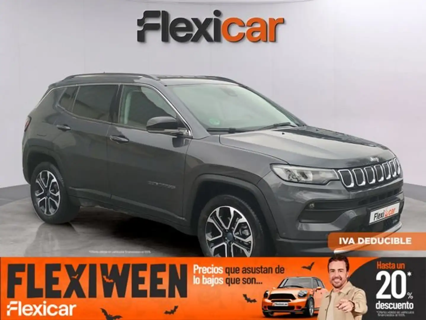 Jeep Compass 1.6 Mjt Limited FWD Gris - 1