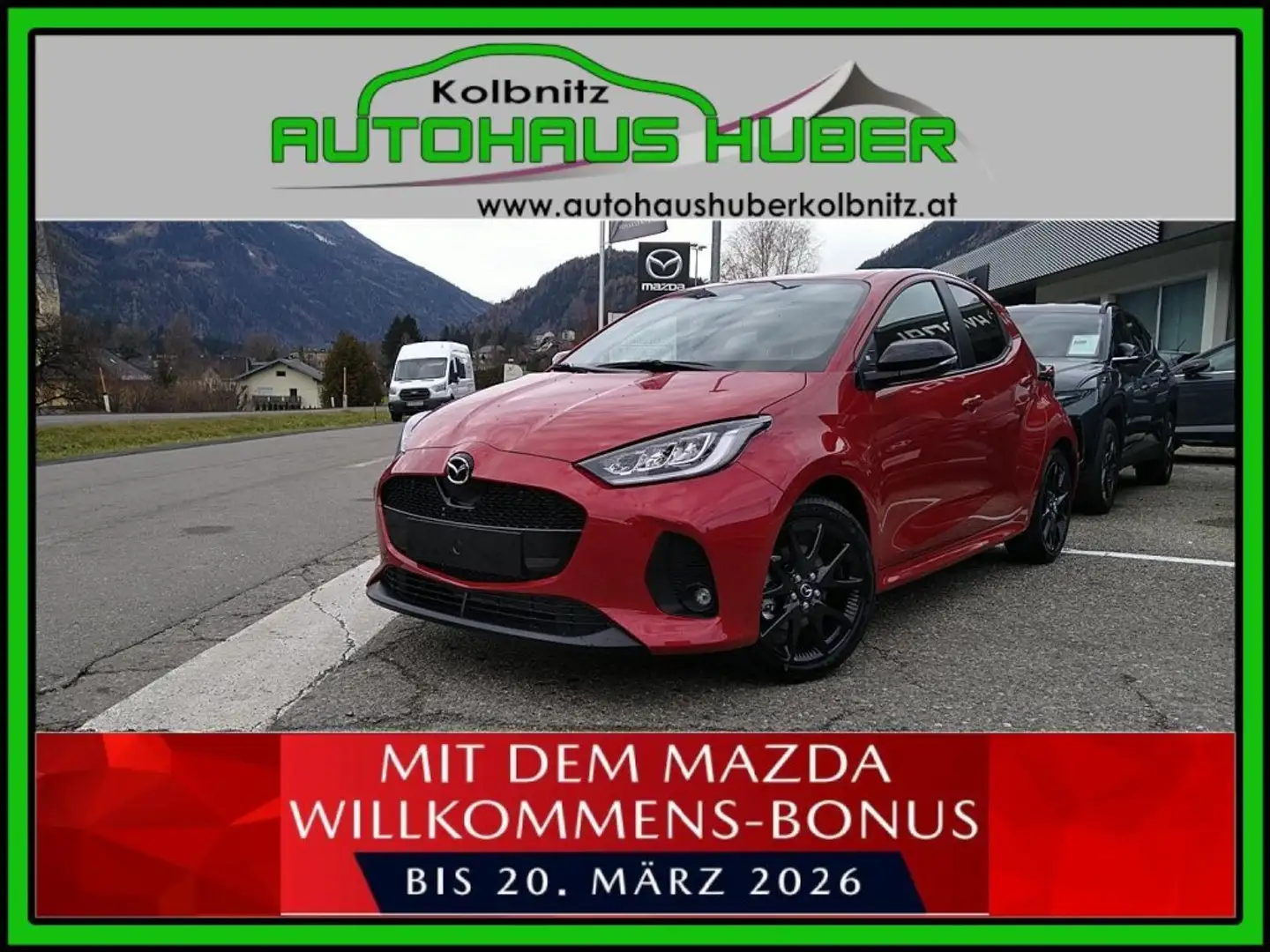 Mazda 2 HYBRID AUTOMATIK HOMURA Rot - 1