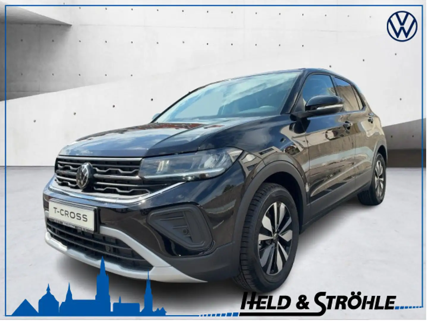 Volkswagen T-Cross Goal 1.0 DSG AHK RFK Ganzjahresreifen Noir - 1