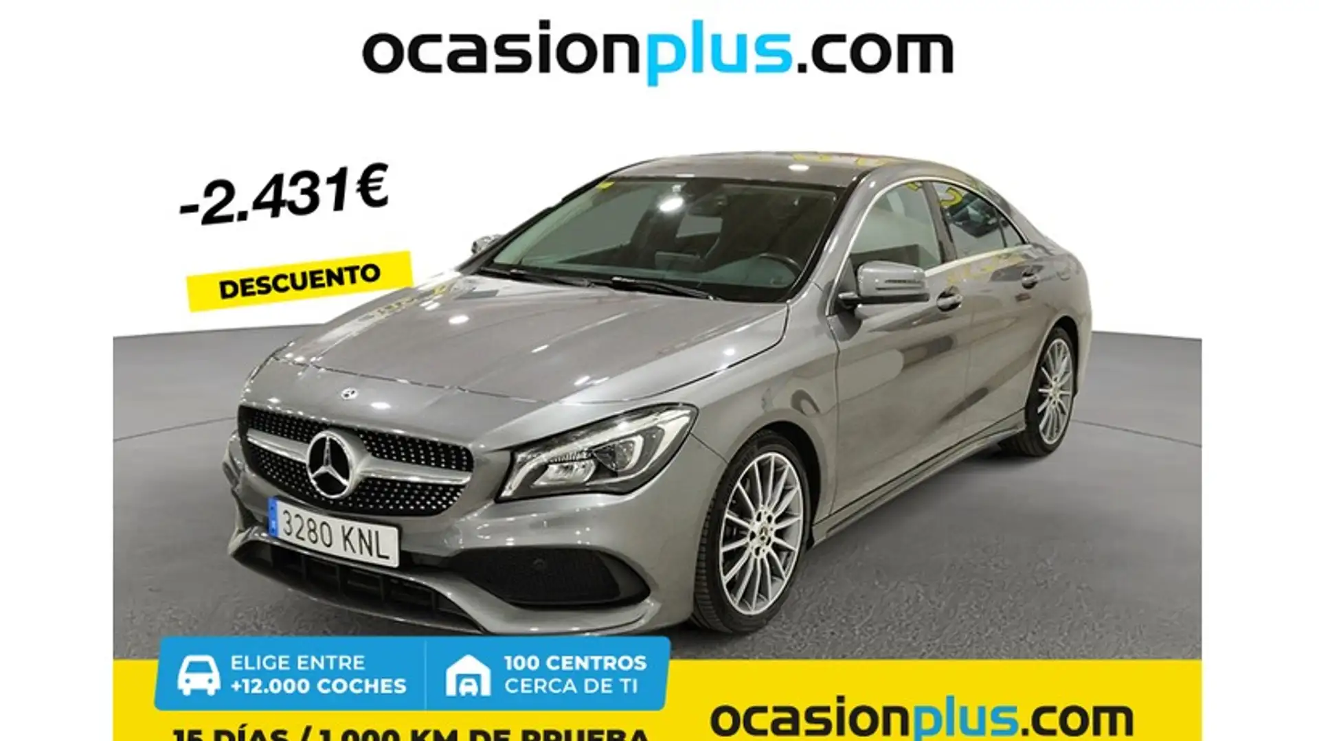 Mercedes-Benz CLA 220 220d 7G-DCT Gris - 1