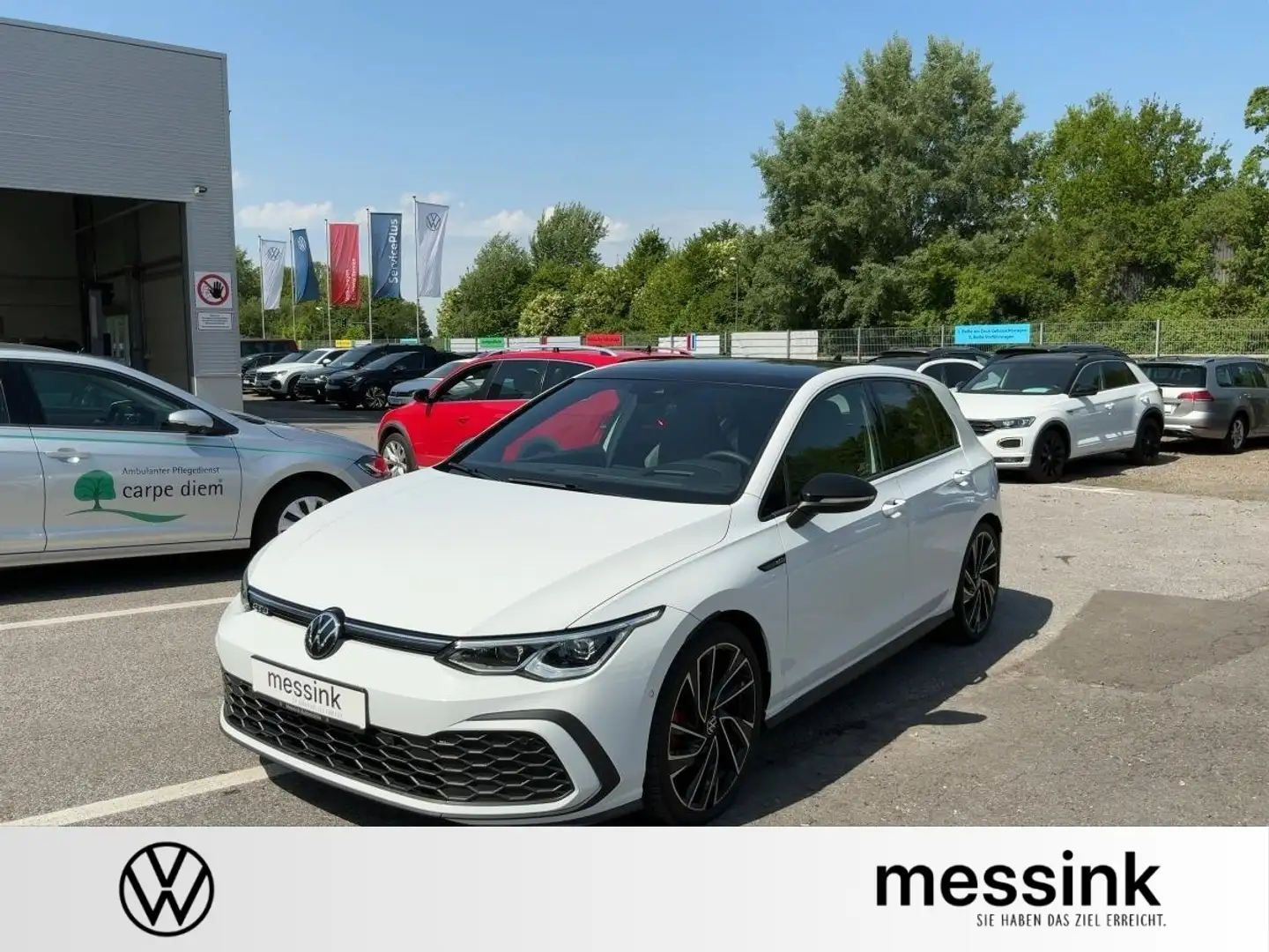 Volkswagen Golf VIII 2.0 TDI GTD (EURO 6d)*Panorama*Leder*Standhei Bianco - 1