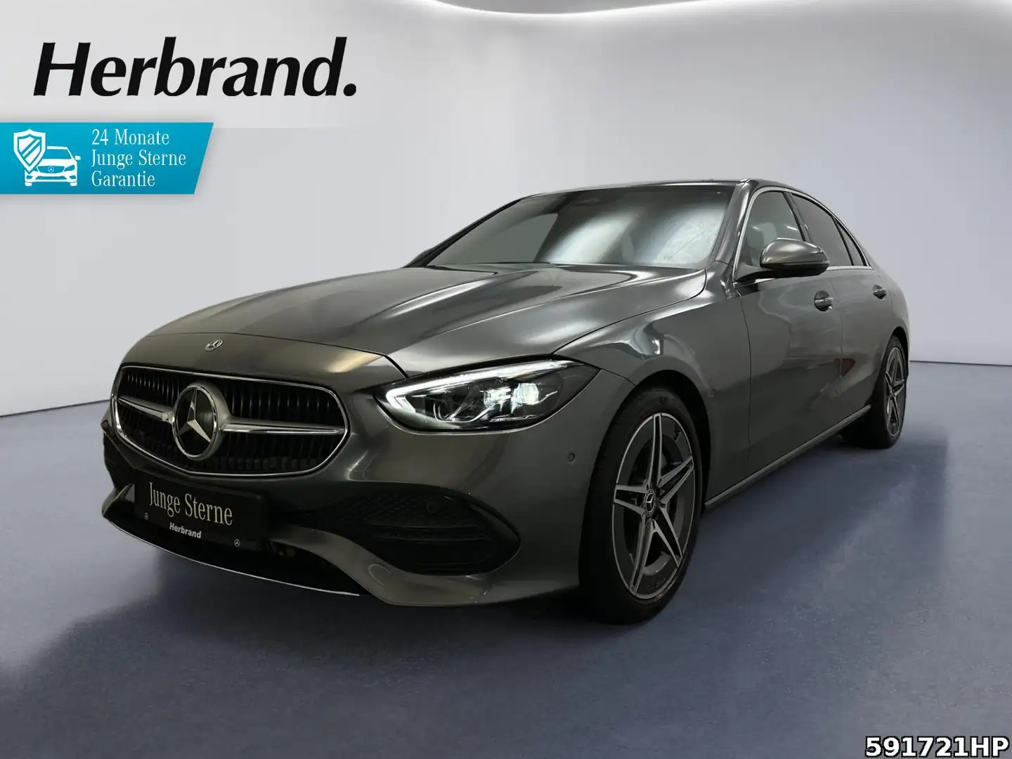 Mercedes-Benz C 200 4M Avantgarde  Totwink. Kamera Schiebedach Grau - 1