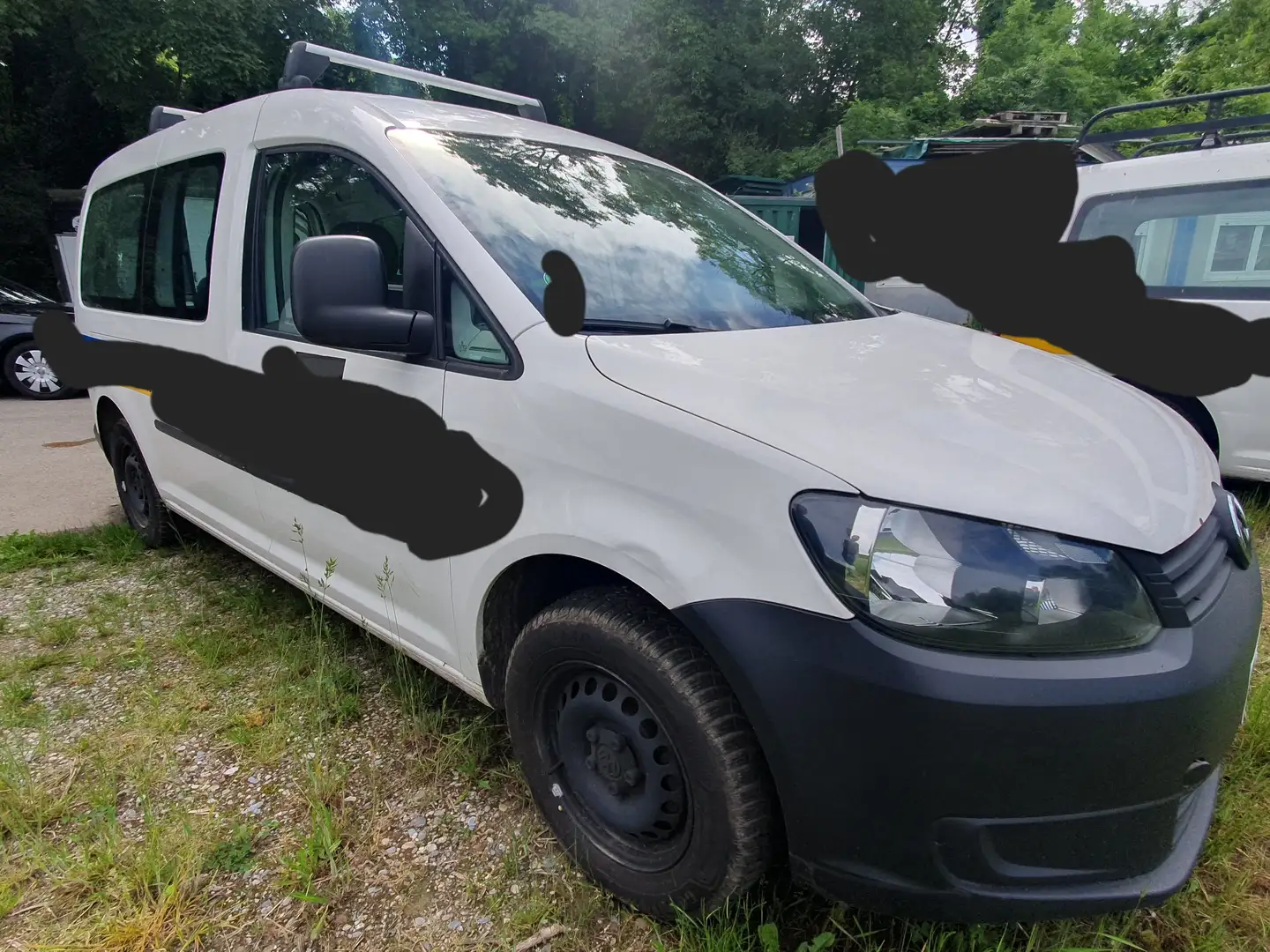 Volkswagen Caddy Maxi Kombi 5 Sitzer Anhängerkupplung Wit - 1