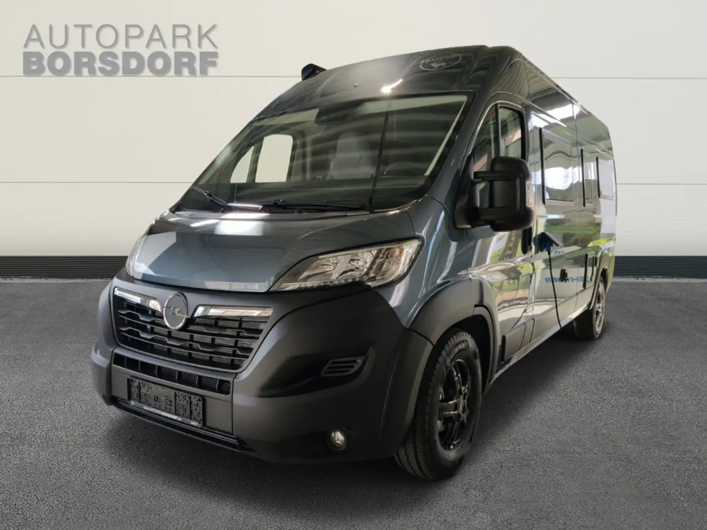 Sonstige Marken Hannes 600*Solar*Sat*TV*AHZV*Außendusche*Opel*2-Sc Grau - 1