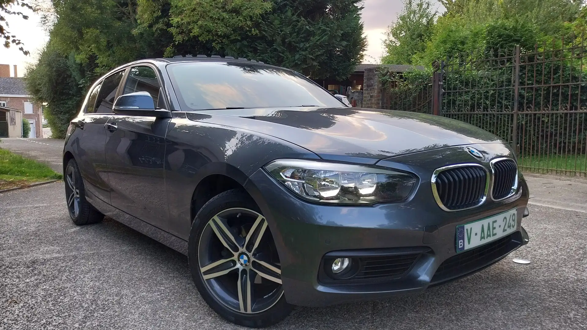BMW 116 109cv /1er prop / excellent état / 56532 km Zilver - 1