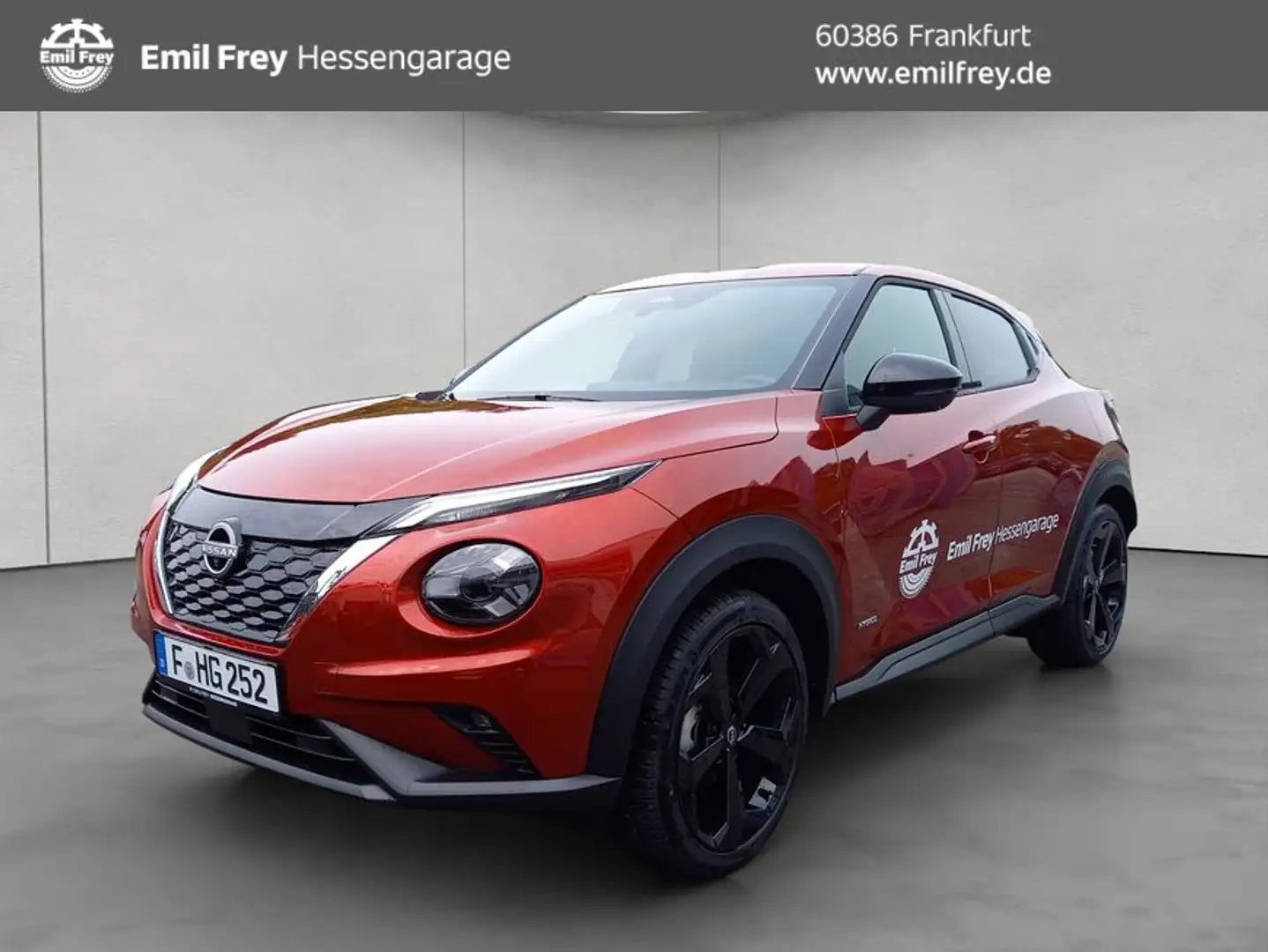 Nissan Juke 1.6 Hybrid 4AMT Tekna 69 kW, 5-türig Rouge - 1