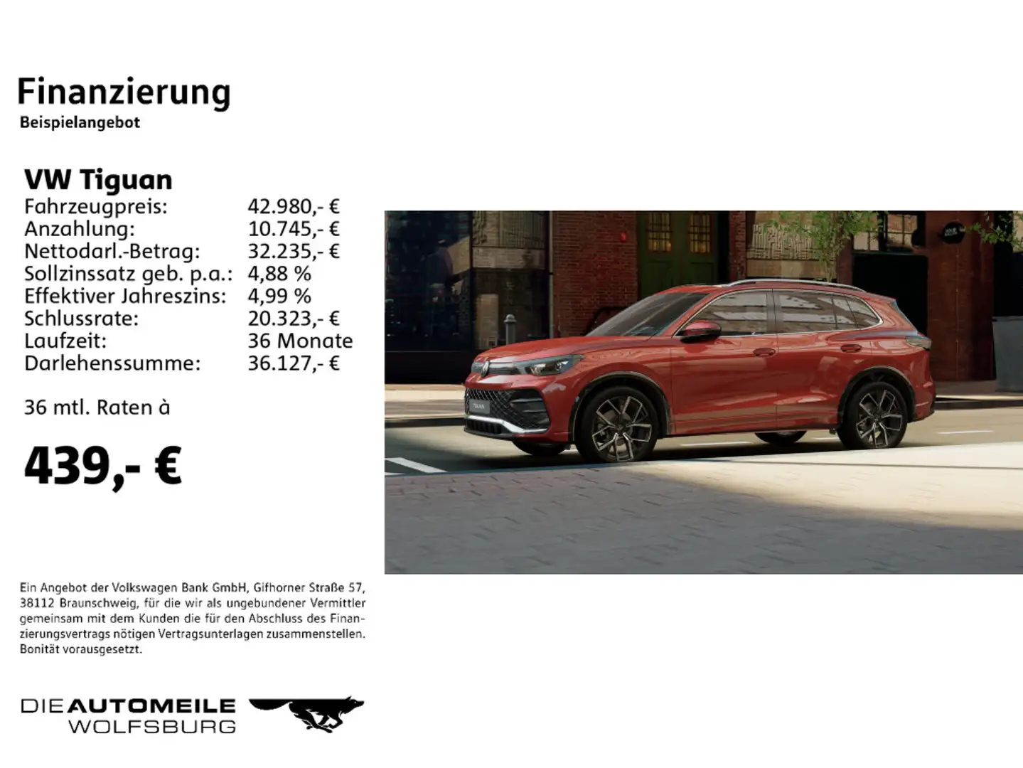 Volkswagen Tiguan 1.5 TSI DSG R-Line Standhzg/AHK/Pano Rot - 2