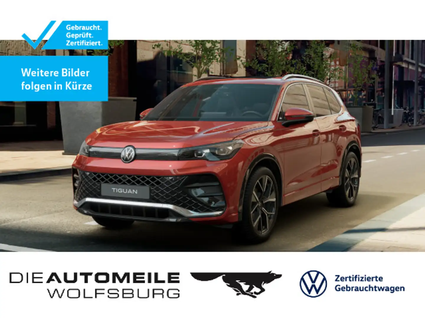 Volkswagen Tiguan 1.5 TSI DSG R-Line Standhzg/AHK/Pano Rot - 1