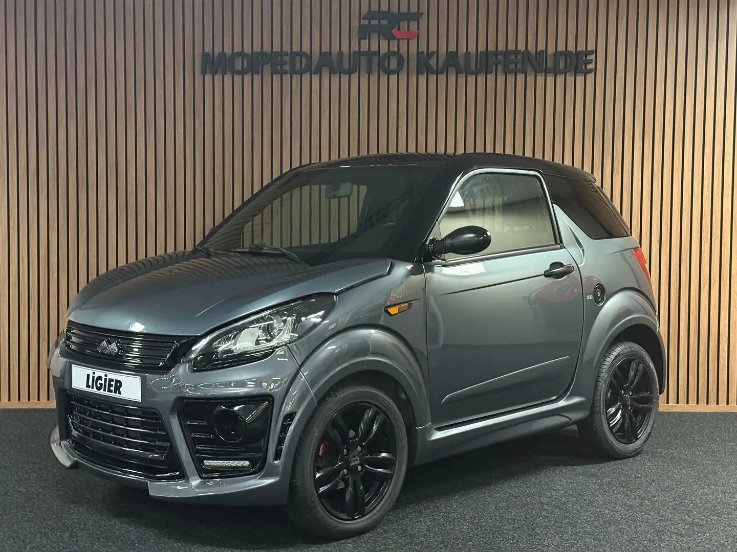 Ligier JS 50 Sport / Servolenkung / 8 PS DCI Motor / Rückfah Gris - 1