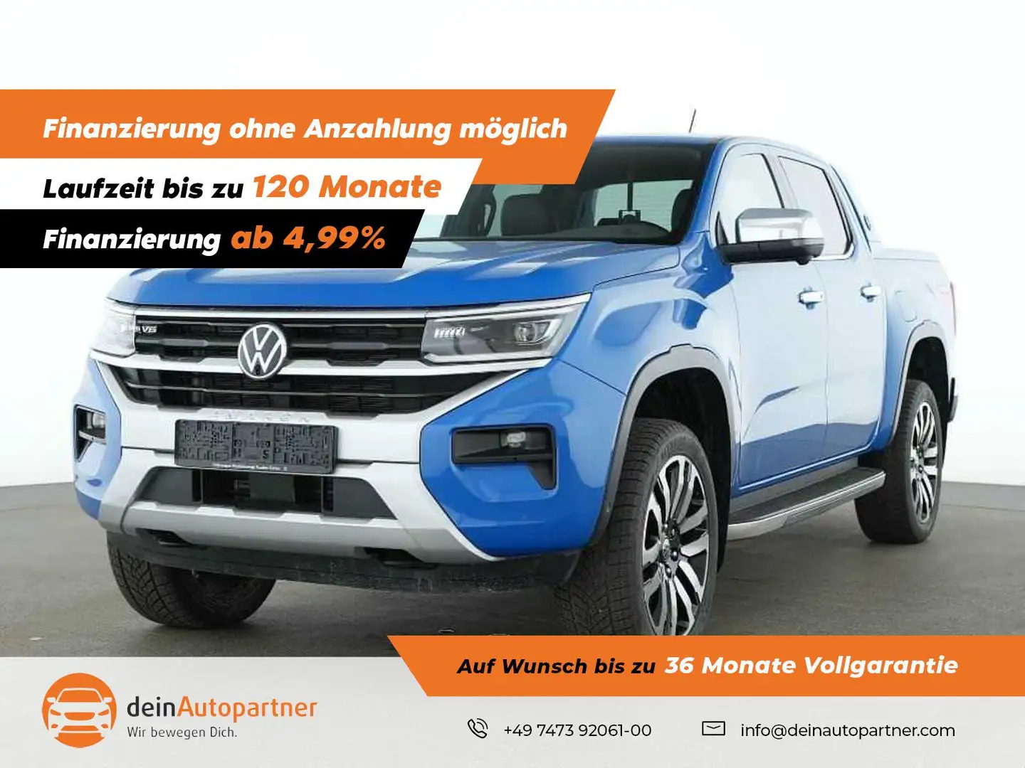 Volkswagen Amarok 3.0 TDI Aventuramata/MATRIX/Doppelkabine 4M/ACC Bleu - 1