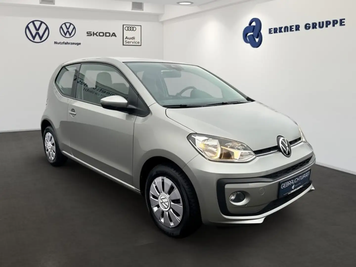 Volkswagen up! 1.0 Basis KLIMA+BLUETOOTH+SITZHZ+++ Silber - 2