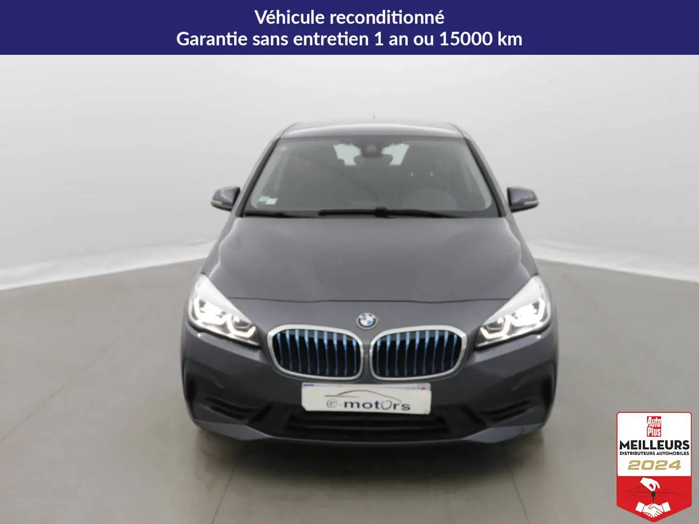 BMW 225 Active Tourer 225xe iPerf 224 BVA6 Lounge +GPS +Ca Blanc - 2