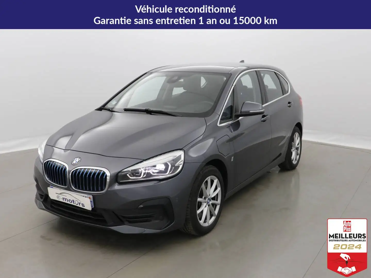 BMW 225 Active Tourer 225xe iPerf 224 BVA6 Lounge +GPS +Ca Blanc - 1