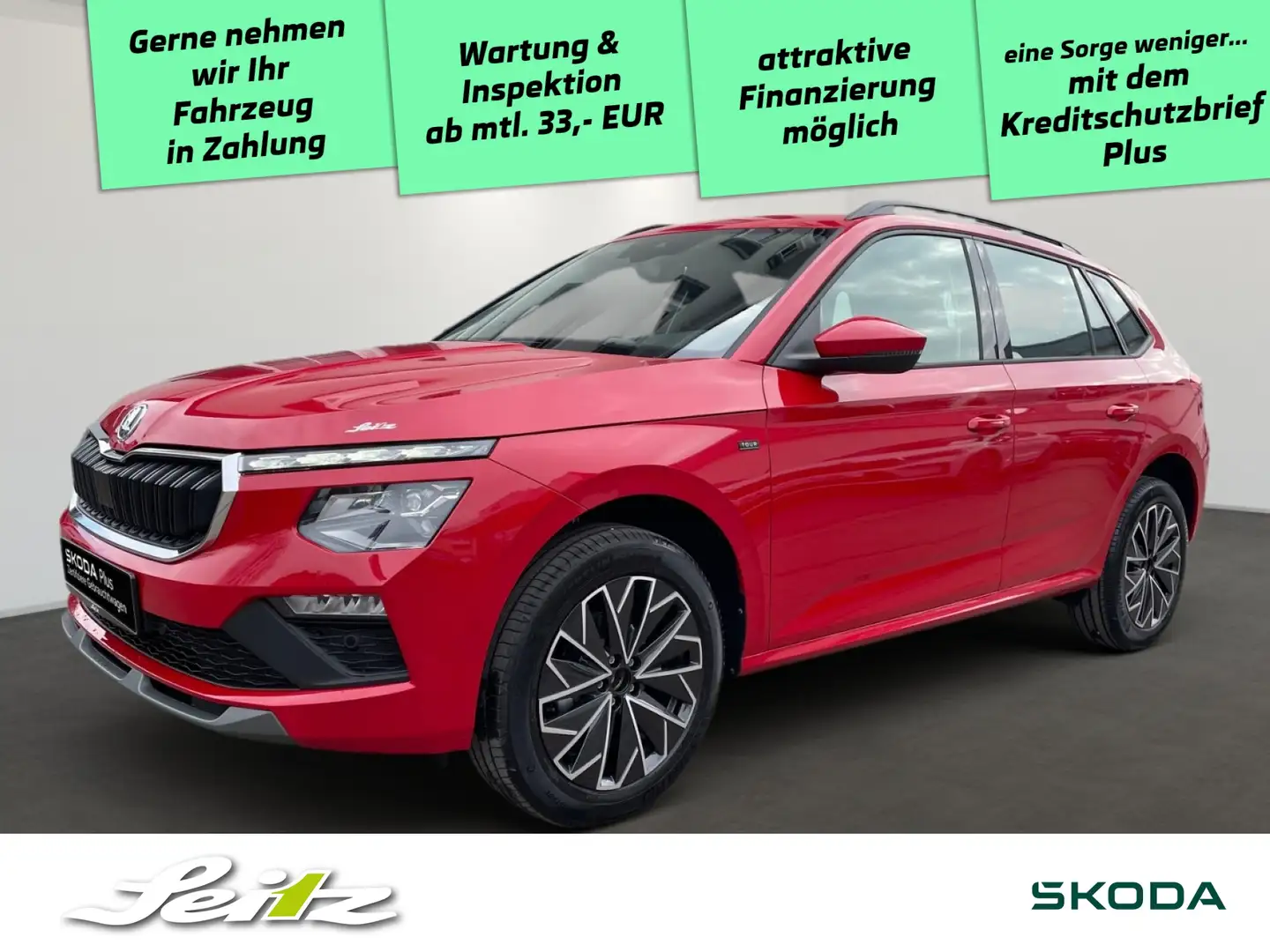 Skoda Kamiq 1.0 TSI Drive *AHK*APPCON*KAMERA* Rot - 1
