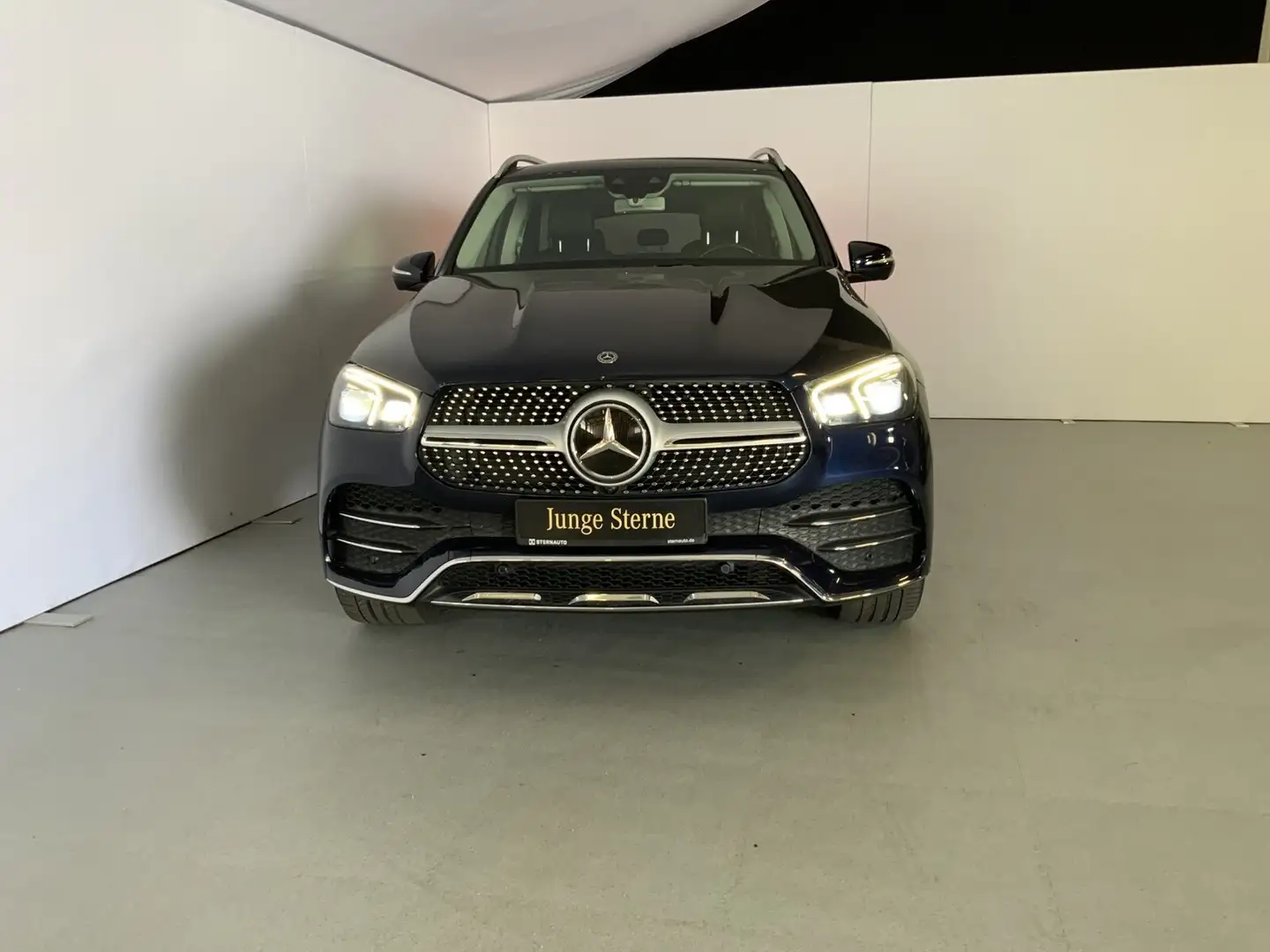 Mercedes-Benz GLE 300 GLE 300 d 4M AMG AHK Standh Burm Memory DISTRO Blau - 2