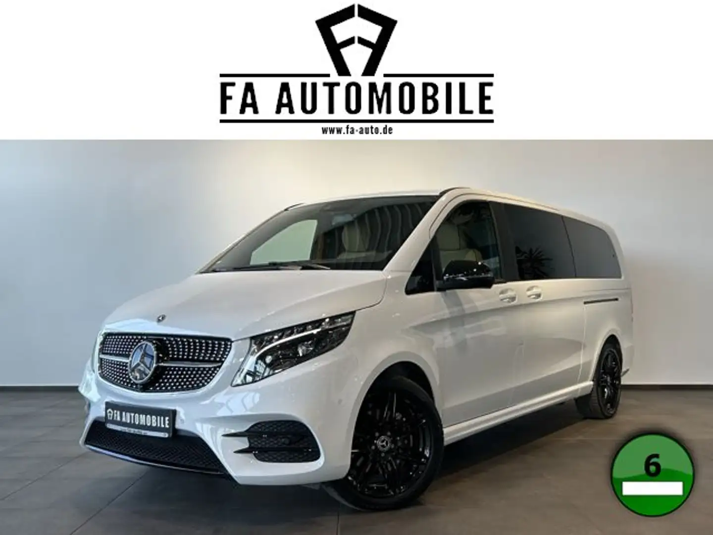 Mercedes-Benz V 300 d AMG LINE 4M VIP TV Massage Voll Weiß - 1