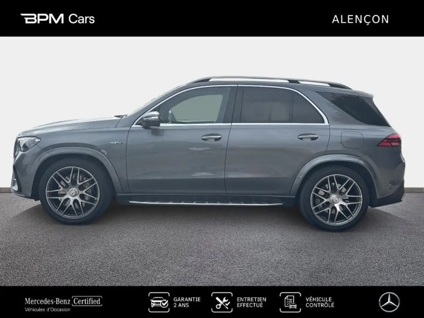 Mercedes-Benz GLE 53 AMG 53 AMG 449ch+136ch Hybride 4Matic+ 9G-Speedshift T Gris - 2