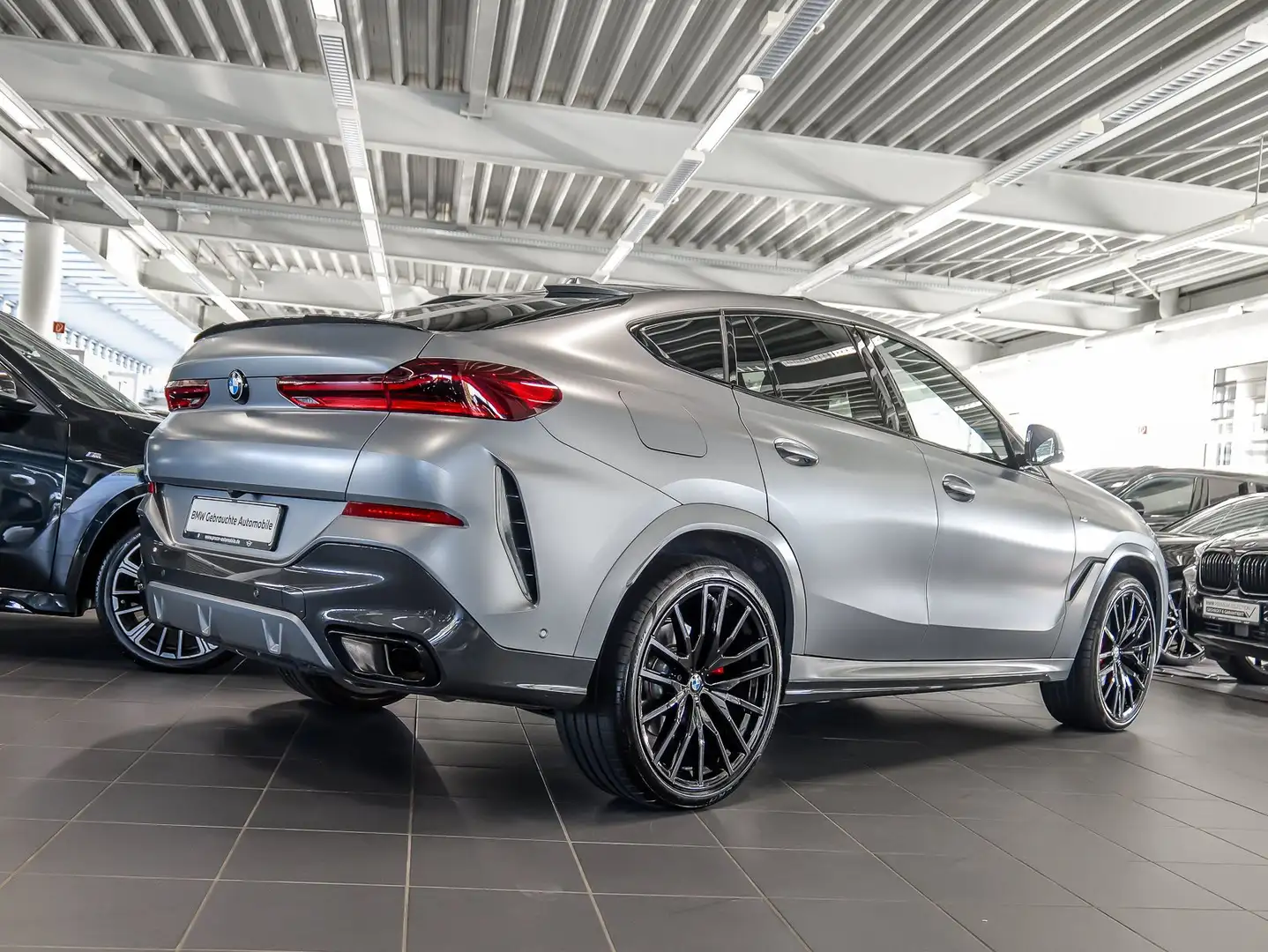 BMW X6 xDrive30d M Sport HUD PANO RFK NAVI Standh. Grau - 2