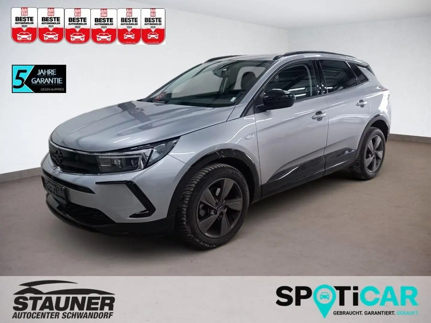 Opel Grandland X Grandland GS 1.5 Diesel S/S AT8 130PS *MATRIX* Silber - 1