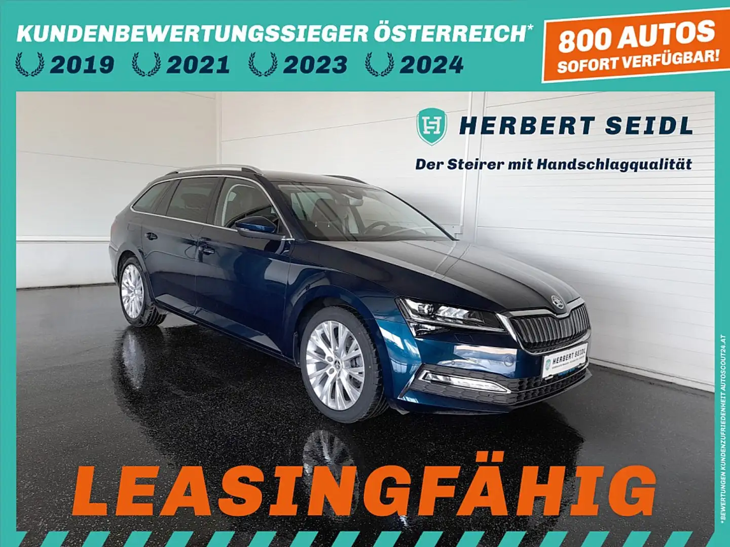 Skoda Superb Kombi STYLE IV 156/218 DSG *MATRIX-LED / DCC / ... Albastru - 1
