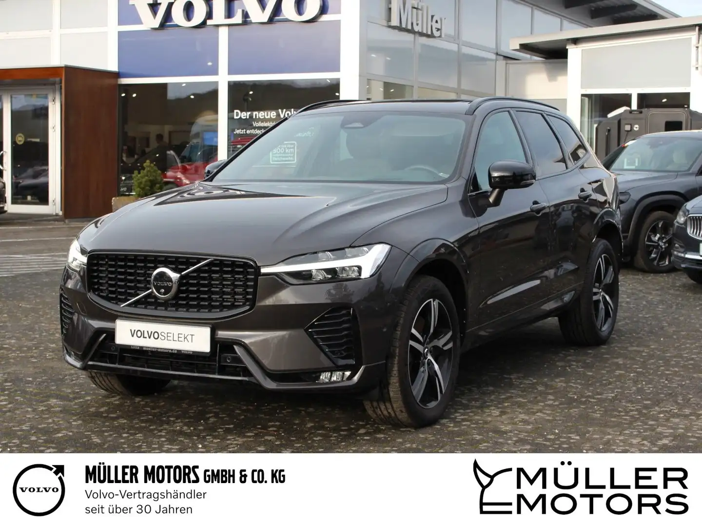 Volvo XC60 B4 Diesel R-Design +harman/kardon+Pano+AHK+ Gris - 1