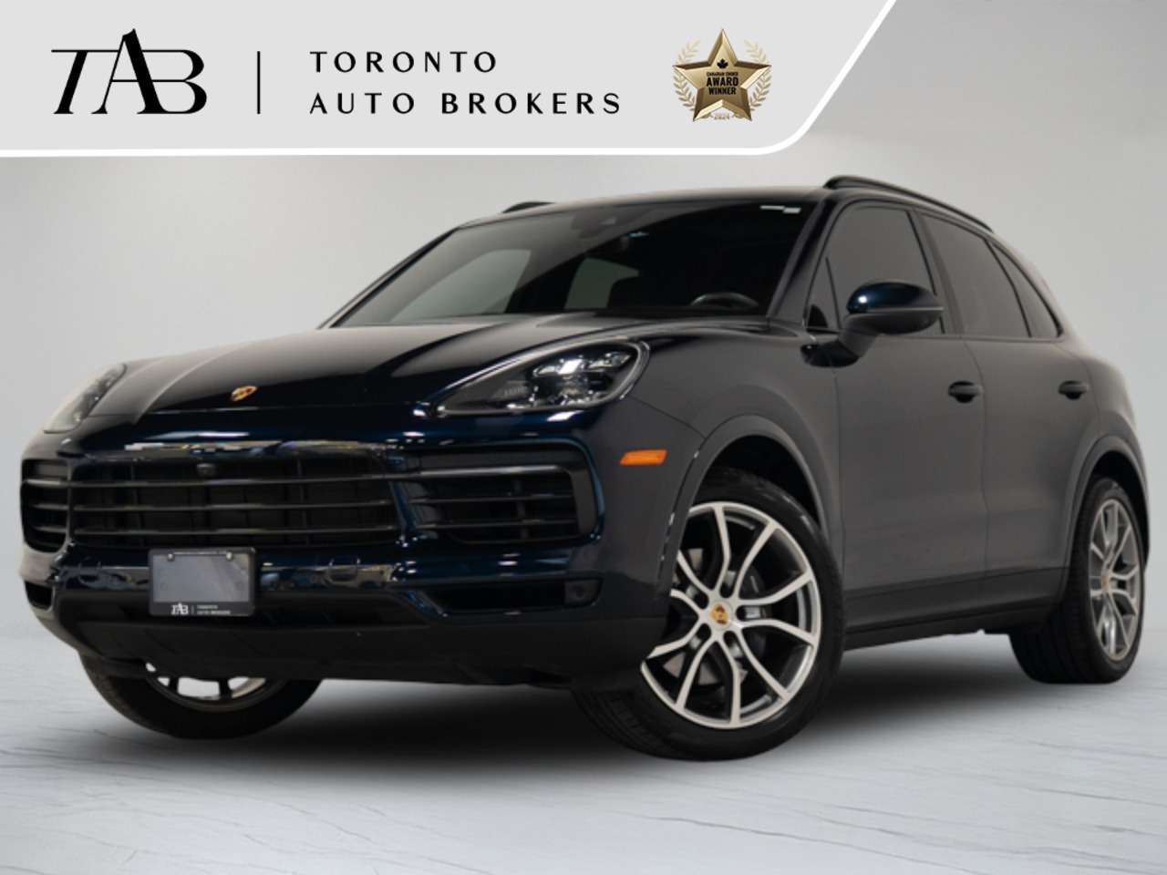 Blue 2019 Porsche Cayenne SUV / Crossover All-Wheel Drive Automatic