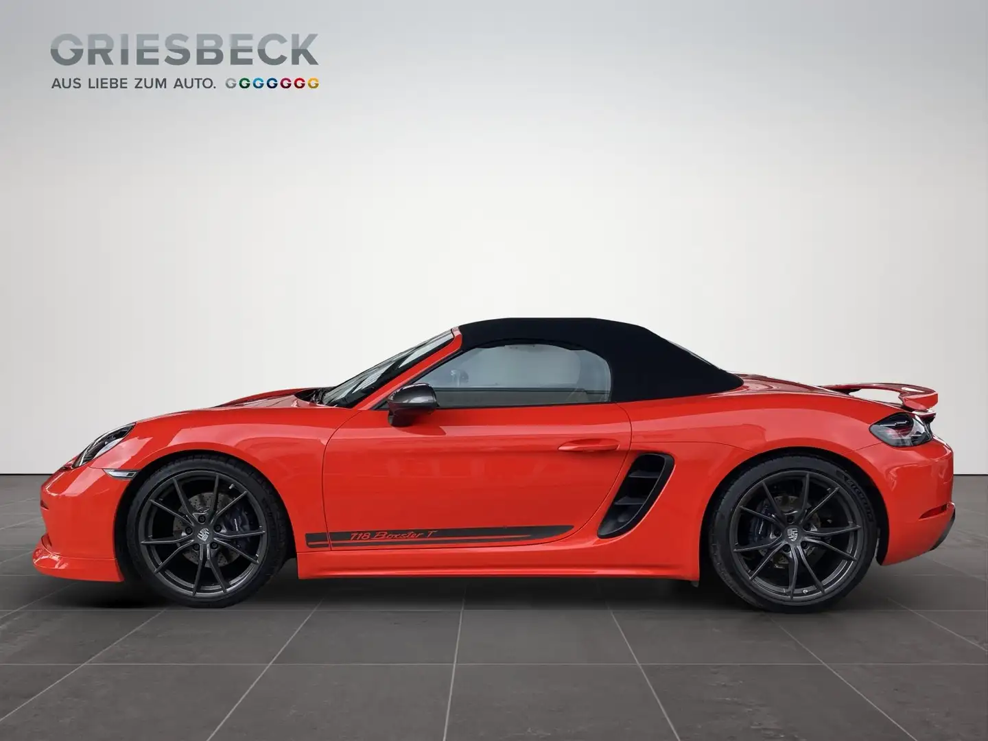 Porsche 718 T 2.0 Boxster T Leder*Sportauspuff*S-Sitz Orange - 2