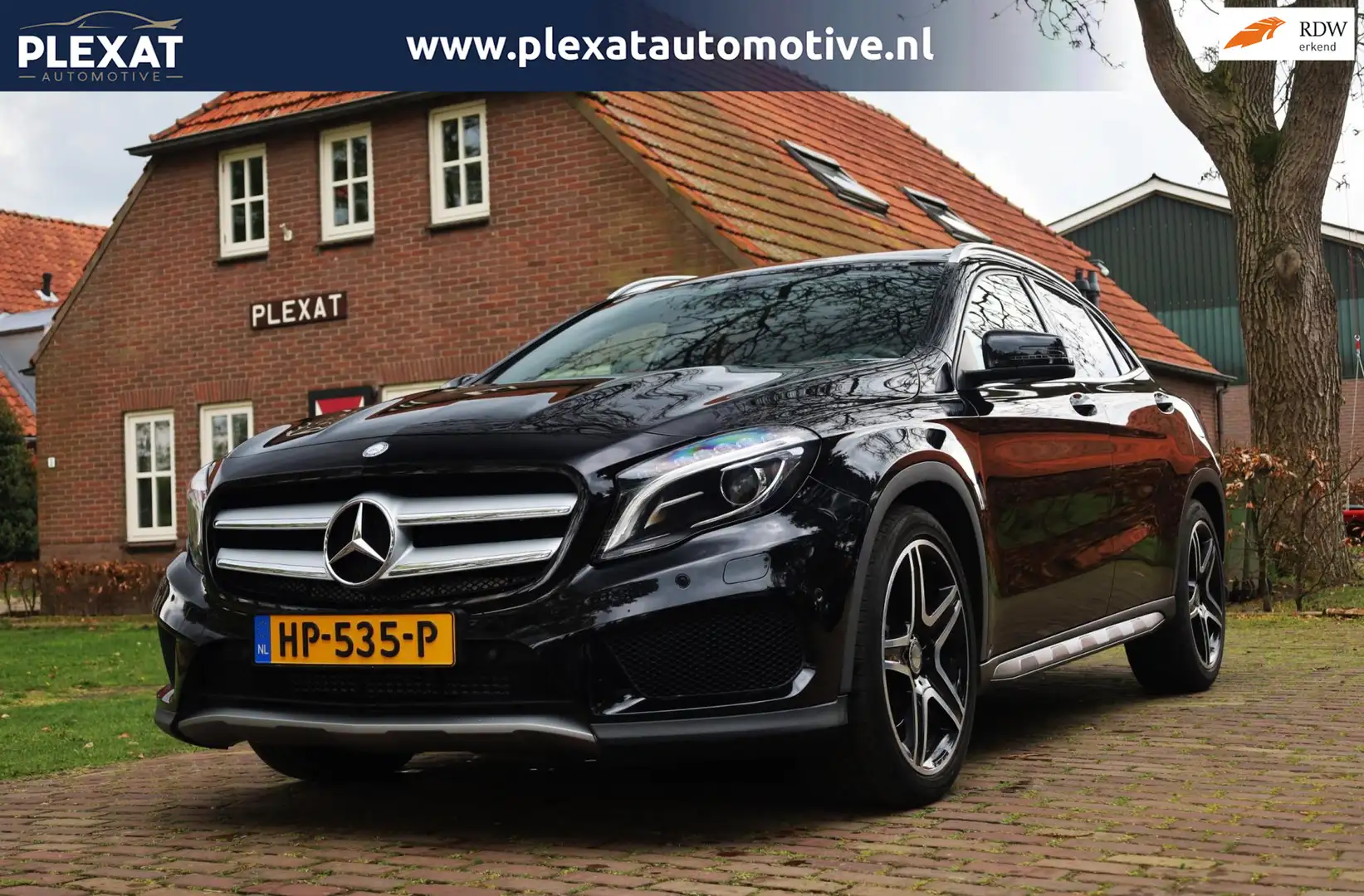 Mercedes-Benz GLA 220 d Ambition Aut. | AMG-Pakket | Slechts 66.826KM | Black - 1