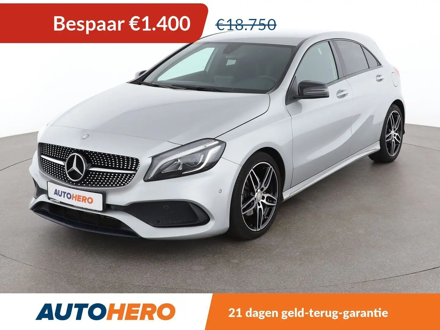 Mercedes-Benz A 180 A 180 BlueEfficiency AMG Sport Zilver - 1