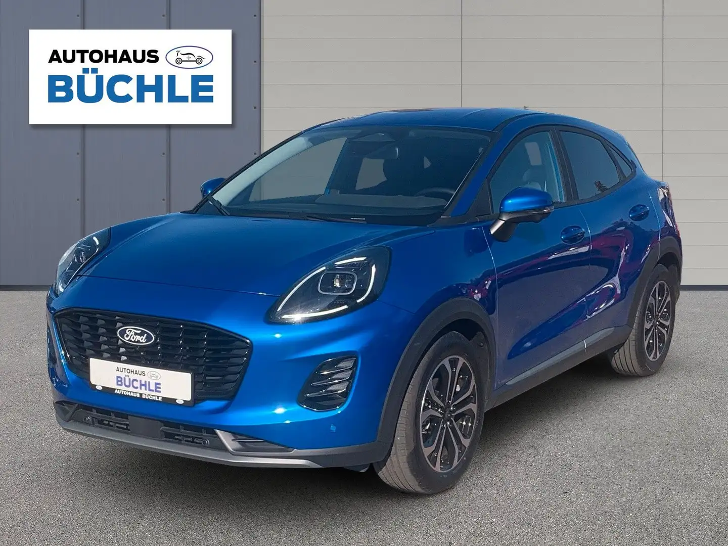 Ford Puma PUMA TITANIUM+NAVI+KAMERA+LED+AHK+PDC! Azul - 2