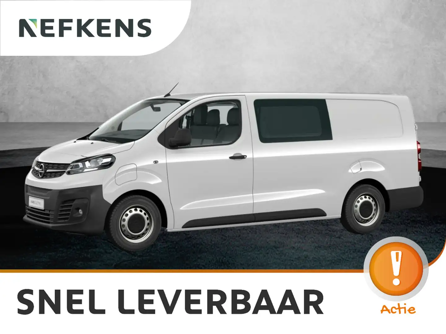Opel Vivaro-e Dubbele Cabine L3H1 50 kWh 136 1AT Standaard Autom Wit - 1