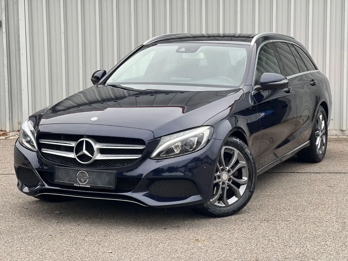 Mercedes-Benz C 180 T 156PS (*AUTOMATIK*KLIMA*NAVI*360CAMERA*) Blau - 1